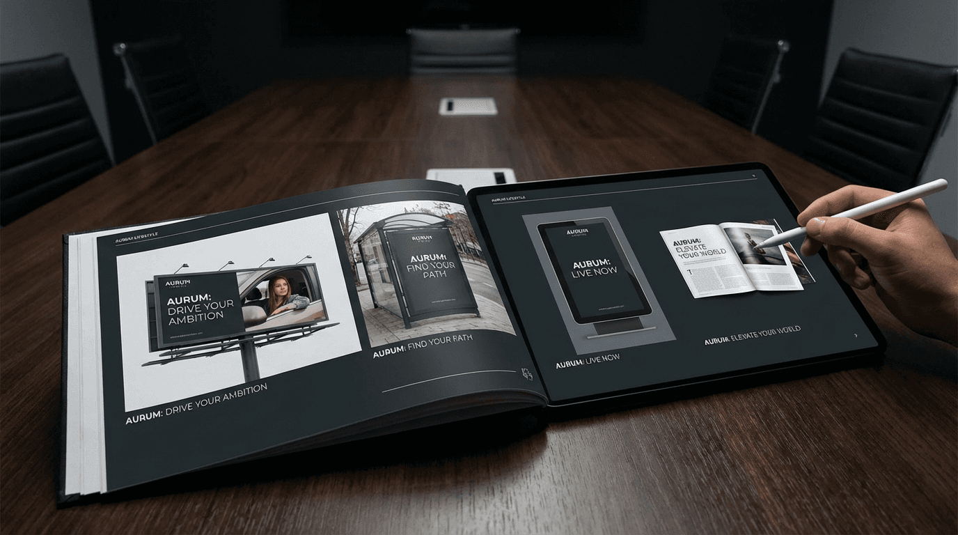 Reussir ses presentations clients avec des mockups publicitaires